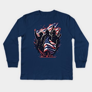 Flag Day Kids Long Sleeve T-Shirt